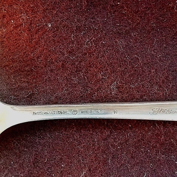 SOLDInternational Silver- Blossom Time- H (86 piece) - Picture 7 of 9